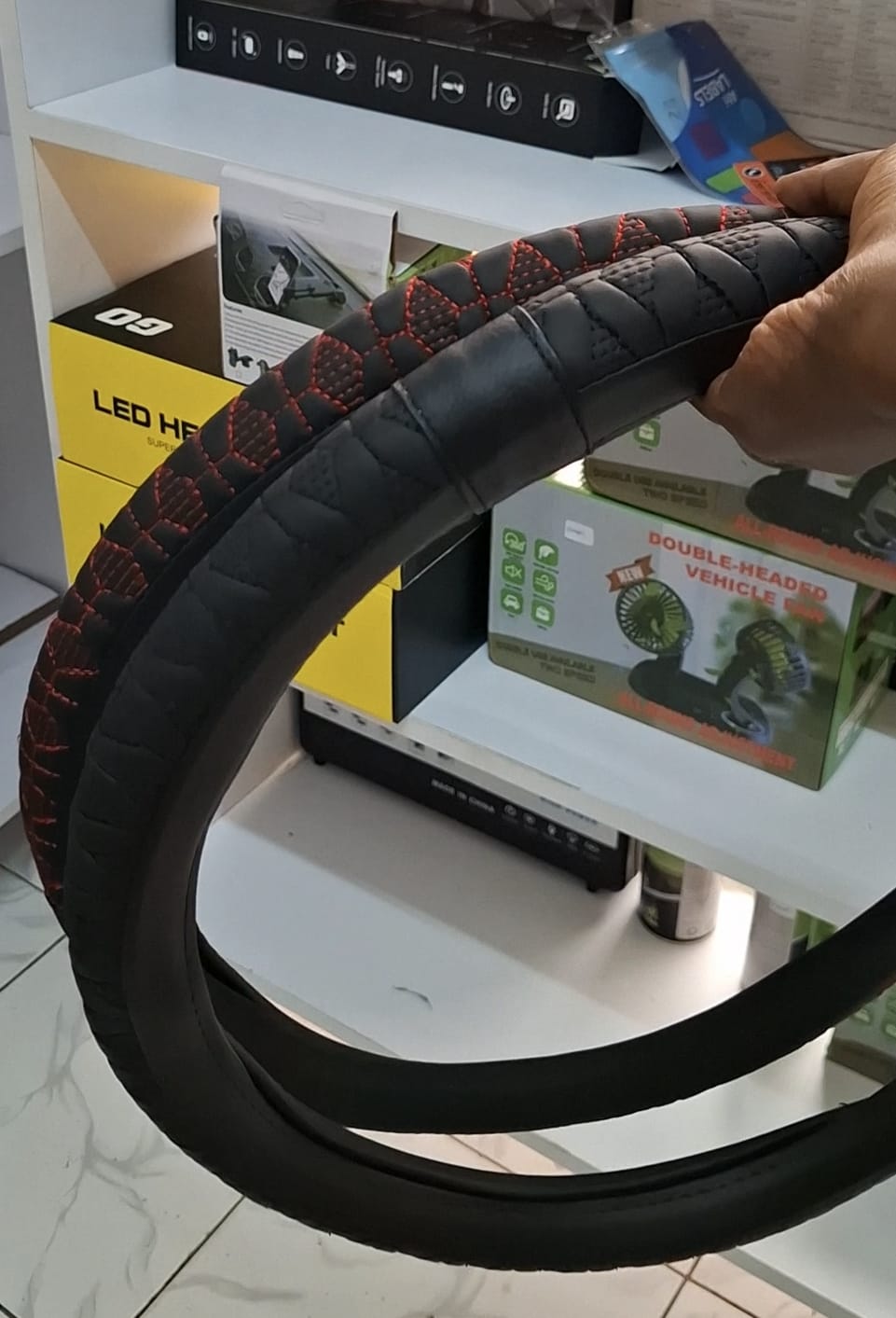 Universal Steering Wheel Cover  – Comfortable Anti-Slip Car Steering Protector