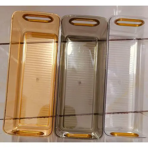 Acrylic Storage Fridge Multipurpose Organizer – Clear Food & Kitchen Storage Box